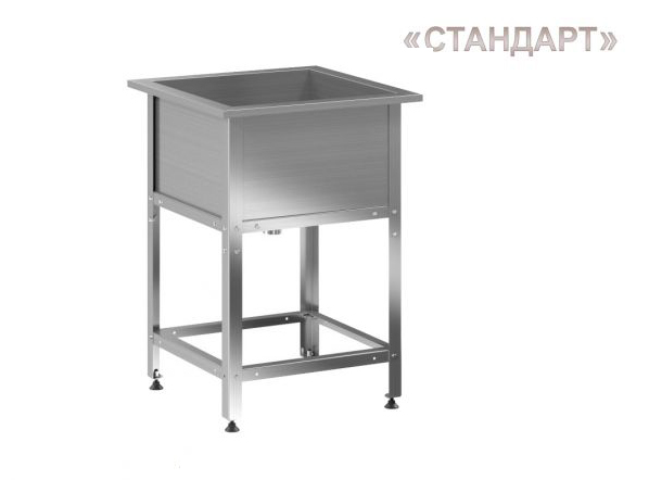 Ванна моечная из нержавейки AISI 430 в в Людиново для школьного общепита, столовой и ресторана фото 2