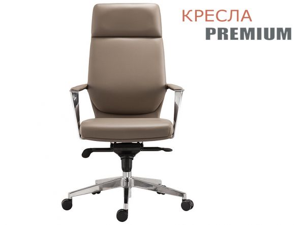 Офисное кресло для руководителя в в Людиново, механизм качания с мультиблоком Тульская область, Калужская область фото 1